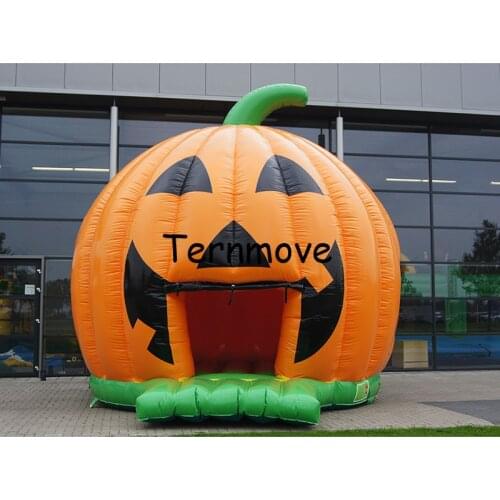 Inflatable halloween pumkin bouncer For Kid and adult,Inflatable Moonwalk Jumper ,inflatable air castle with free air blower