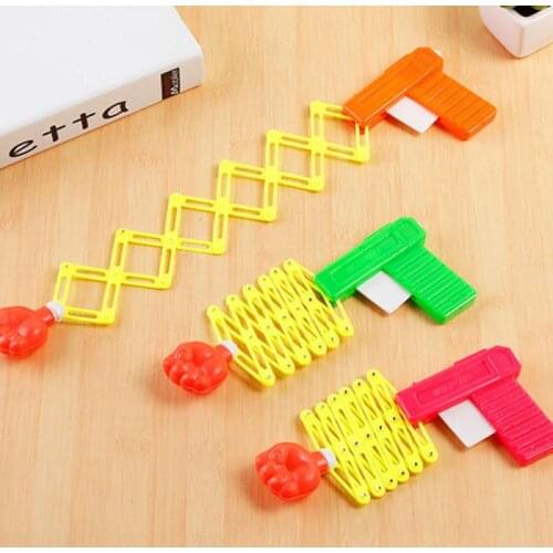New Telescopic Fist Gun Retractable Novelty Children Toys gifts Funny Decompression Elastic Telescopic Classic Mess Tricky Toy