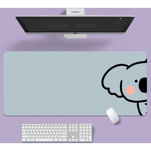 Cute Dog Rubber Mouse Durable Desktop Mousepad Large gaming laptop XL non-slip rubber office computer mouse pad
