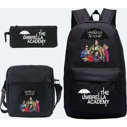 The Umbrella Academy Backpack Students School Bags Pattern Girls Boys Childrens Schoolbag Mochilas Teenage Bookbag