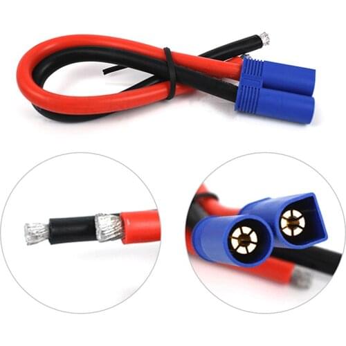 EC5 Male Connector Wire Pigtail Cable for RC Battery Charger FPV Car Boat