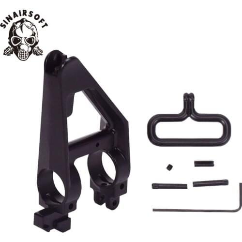 SINAIRSOFT Tactical Metal Triangle Front Sight For M4 Series Airsoft AEG Black Paintball Shooting Hunting Accessories