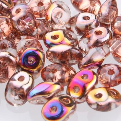 Taidian Czech Glass Beads Mottled color For Jewelry making DIY Native Handcraft Womens Gift Necklace Bohemia Bracelet Style