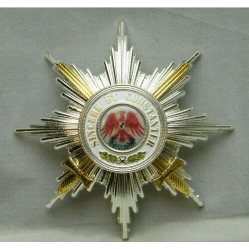 The Order of the Red Eagle 1st Class with Swords Breast Star reproduction 5605101