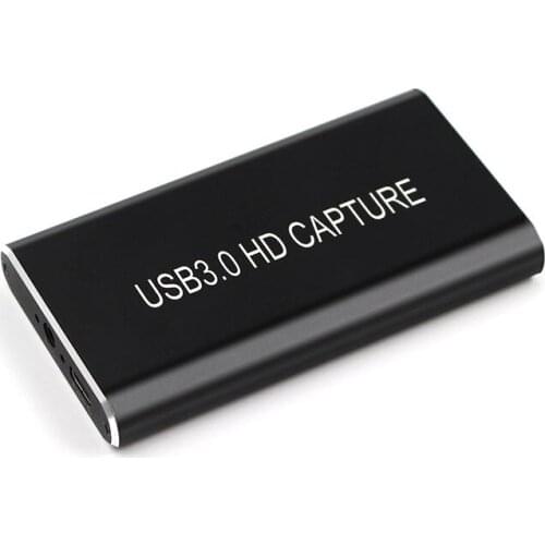 USB 3.0 HDMI 1080@P60Hz Video Capture HDMI to USB CVideo Capture Card Dongle Game Streaming Live Stream Broadcast