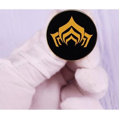Warframe Logo Pin