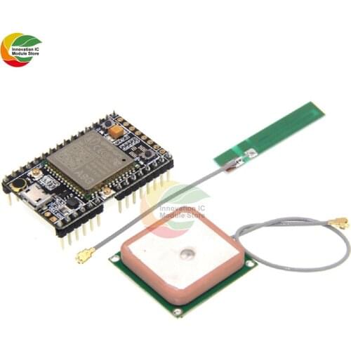 Ziqqucu A9G Module GPRS GSM BDS Development Board Quad-Band 800/900/1800/1900MHz SMS Wireless Data Transmission IOT with Antenna