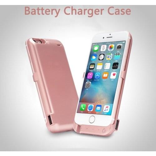 10000mAh Battery Charger Case for iPhone 5 5S 6 6s 7 8 plus External Battery Phone Cover with Holder Charging Case Power Bank
