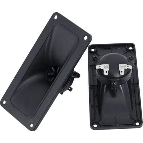 2Pcs Tweeters Speaker Piezoelectric Tweeter Loudspeaker 150W Ceramic Buzzer Treble Square DIY Audio Speakers