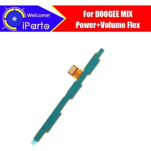 5.5inch DOOGEE Mix FPC Flex Cable 100% Original Power+Volume Button FPC Wire Flex Cable repair accessories for Mix