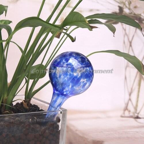 Automatic Watering Bulb Ball Glass Drip Irrigation Lazy Hydro Bonsai Garden Tool