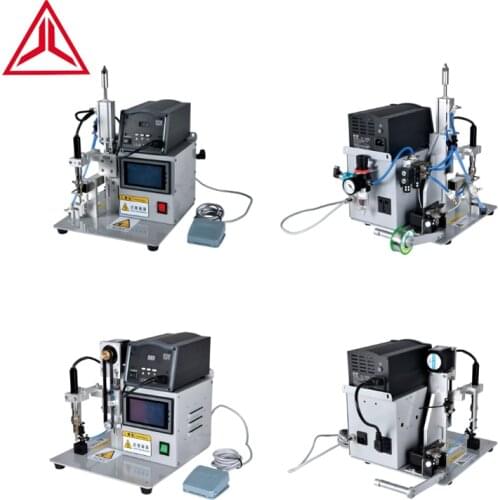 Automatic Tin Feeding Machine Constant Temperature Soldering Iron Tabletop Multi Function Foot Soldering Machine