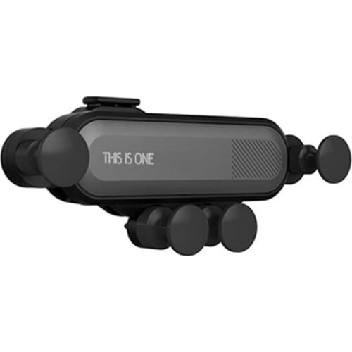 Universal Car Phone Holder Auto Support Mobile Phone Stand Air Outlet Elastic Bracket Flexible Hand-free 360degree Rotation Slot