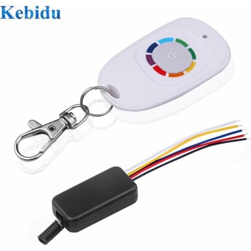 KEBIDU Wireless 433mhz RF Remote Control Switch Mini Module DC 3.6V 6V 12V 1CH Relay With Transmitter For LED Lamp Light DIY