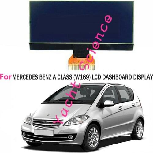 INSTRUMENT CLUSTER LCD SCREEN DISPLAY FOR MERCEDES A B CLASS W169 W245 DASHBOARD 7V SPEEDOMETER A1695400448 0263643242
