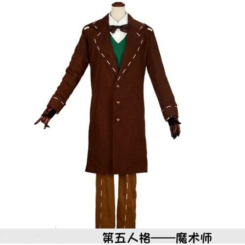 Game Identity V Magician Cosplay Costume New Survivor Cervi Le Roy Cosplay Magic Clothing Halloween Christmas Party Cloth