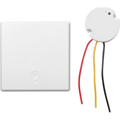 Round type self generating remote control switch lamp garbage disposal TV power box self generating switch + 86 type random past