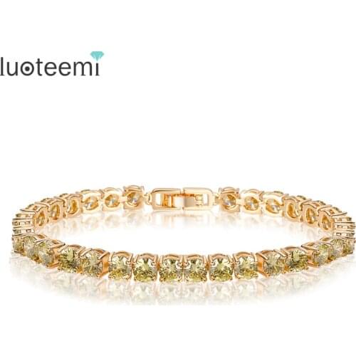 Желтые браслеты LUOTEEMI China At AliExpress