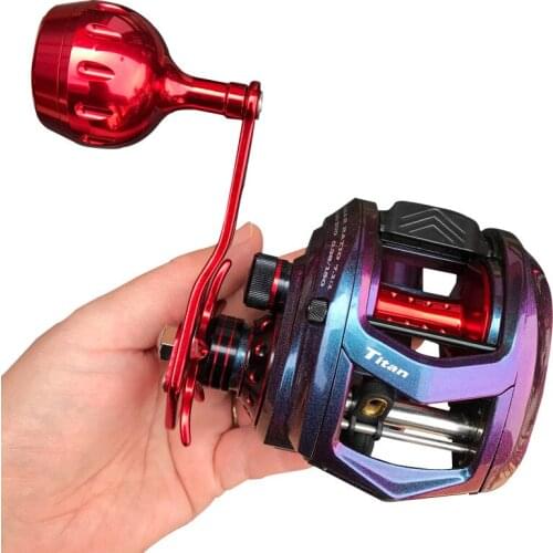 Mavllos Max Drag 13Kg Fishing Baitcasting Reel Metal Spool 7.1:1 Metal Single Handle Saltwater Lure Bait Casting Fishing Reel