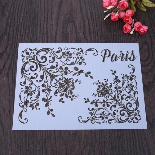 DIY Craft Layering Stencils For Walls Painting Scrapbooking Stamping Stamps Album Decorative Embossing Paper Card