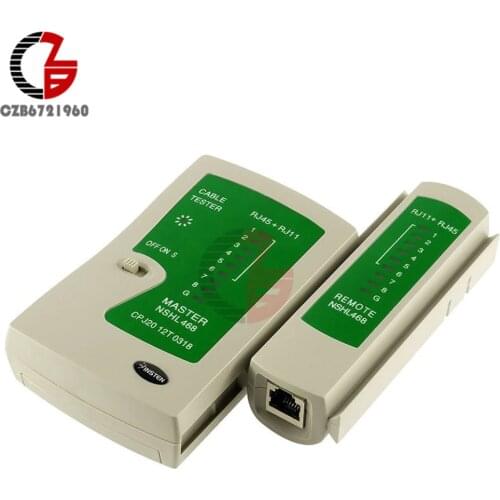 Lan Network Cable Tester Kit Crimp Punch Down Tool RJ45 Test B20D MSF