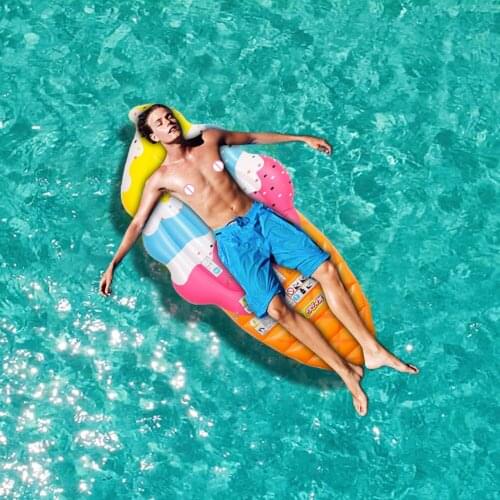 PVC Inflatable Air Mattresses Swim Rings Surfing Raft Water Party Air Float Bed Toys Swimming Floating Air Mattresses