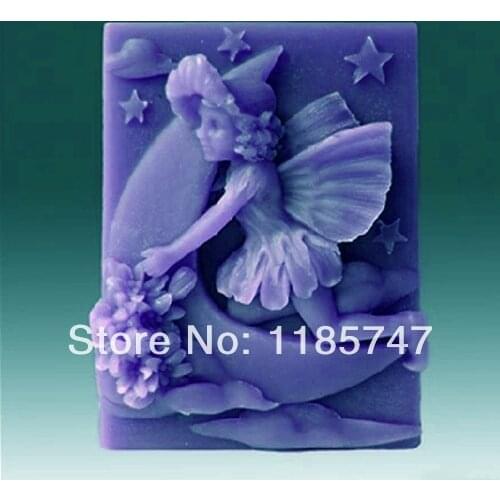 Great-Mold Baby Angel Handmade Silicone Soap Mould 3D Silicone Mold for Soap Making