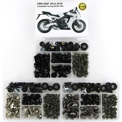 Fit For Honda CBR 650F CBR650F 2014 2015 2016 2017 2018 Complete Full Fairing Bolts Kit Clips Covering Bolts Nuts Steel