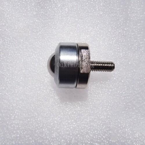 Precision Type 20PCS Steel Conveying Universal Ball Casters M6 Screw Rod Bull Eye Conveying Ball Bearing Wheels Pulleys Runners