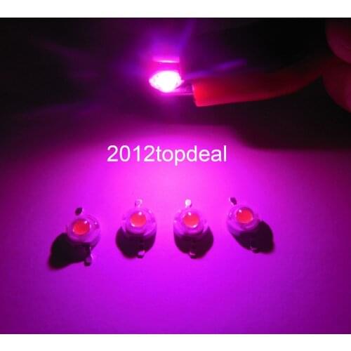 50pcs New Arrival , 3w full spectrum led chip , 400nm~840nm with bridgelux for plant grow ,suit for all stage