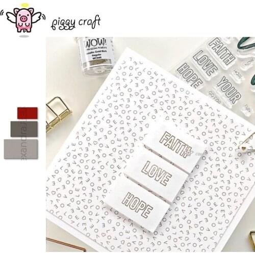 Piggy Craft metal cutting dies cut die mold Rectangular frame Scrapbook paper craft knife mould blade punch stencils dies