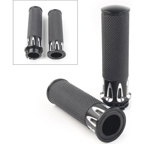 Universal Motorcycle Handle Bar 1'' Hand Grip For Harley Touring Street Glide Softail Dyna TU5 For Honda Yamaha Suzuki Kawasaki