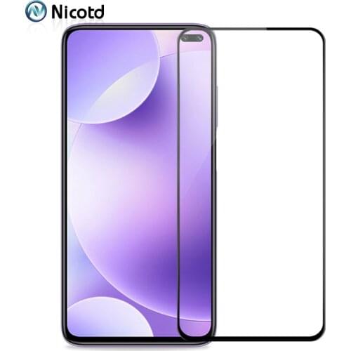 Full Cover Glass For Xiaomi Redmi K30 k20 cc9 mi 9t Screen Protector For Redmi Note 8 Pro 8T 8 8A Tempered Glass Protective film