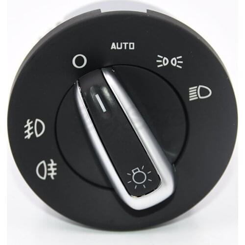 1Z0941431K FOR SKODA OCTAVIA II 04-13 HEADLIGHT FOG LIGHT SWITCH AUTO CHROME 1Z0 941 431K / 1Z0 941 431 K