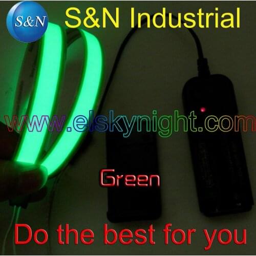 3VDC 2AA Green 1X60CM el tape el wire el strip for car,house,party,dispaly,holiday,fest and model decoration free shipping