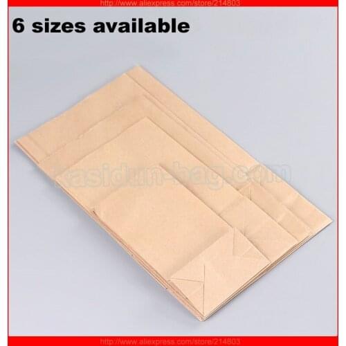 4000pcs/lot) size W13xH21.5xD7cm wholesale kraft paper bread tea candy bag