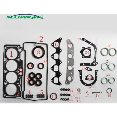 4AFE 4A-FE For TOYOTA COROLLA SPRINTER CARINA Engine Rebuild Kits Engine Parts Full Set Engine Gasket 04111-16231 50168100