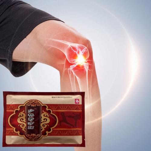 8Pcs Ganoderma Balm Active Rheumatic Leg Pain shoulder periarthritis Osteoarthritis Self heating Pain Relief Plasters Patches