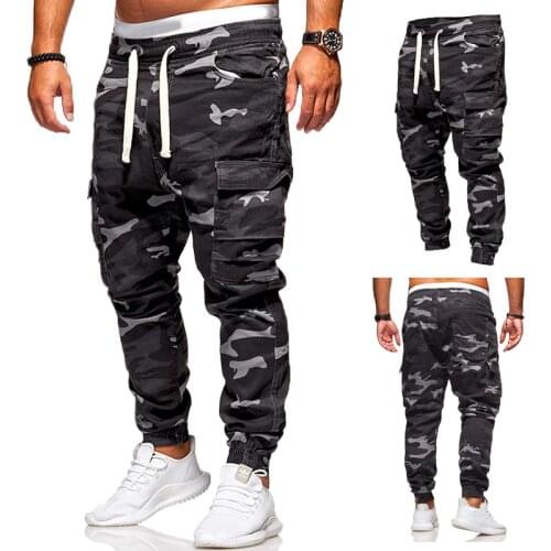 COLDKER mens cargo pants fashion male camouflage pants streetwear mens trousers cargo cloth sweat pants streetwear