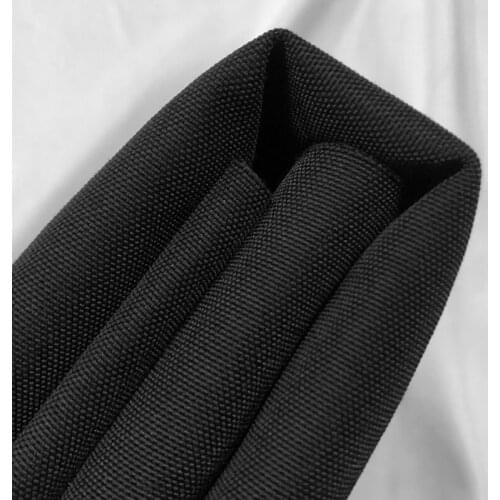 Free Shipment Of 1* 1.5m Super Thick 1000D Black Polyester Stretchable Fabric Waterproof And Tear Resistant Fabric