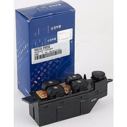 For 1996 1997 1998 1999 2000 Elantra Genuine POWER WINDOW Switch 9357029050 Multifunction door Glass Elevator Combination Switch