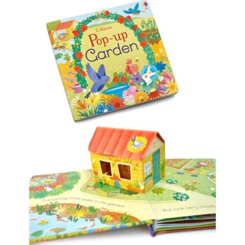 Reading Book Libros Pop Up Garden English Educational 3D Flap Picture Books Children Kids Livros Manga Livres Libro Livro Art