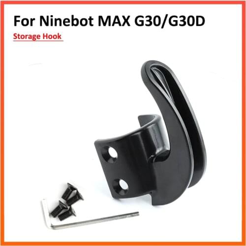 Storage Hook for NINEBOT MAX G30 G30D Electric Scooter Skateboard Hanging Bags Claw Curved Hanger Hook Accessories