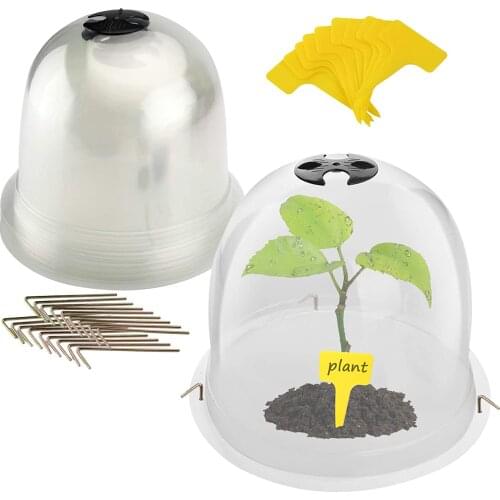 Garden Dome Plant Covers Reusable Plastic Greenhouse Garden Frost Guard Freeze Protection Garden Accessories