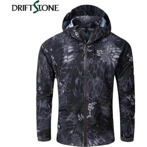 New Camouflage Hardshell Men Military Jacket Army Autumn Waterproof Windbreaker Clothes Tactical Multicam Coat for Men
