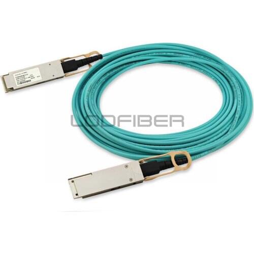 LODFIBER 2m (7ft) AOC-QSFP28-100G-2M D-e-l-l Compatible 100G QSFP28 Active Optical Cable