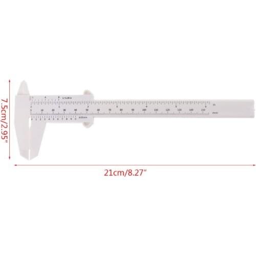 Best Match 0-150MM Plastic Vernier Caliper Microme​ter Guage Daily Tool E56C