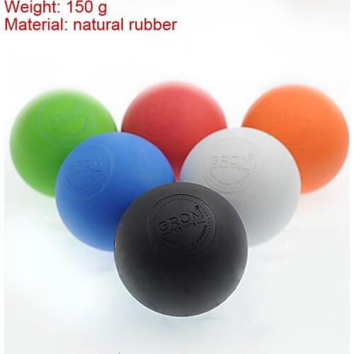 Yoga massage ball Natural rubber fascia ball Muscle relaxation ball Acupressure ball