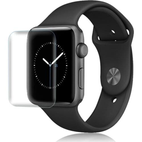 1/2Pc Soft PET Film For Apple Watch Series 6 5 4 3 2 1 SE Ultra-Thin Screen Protector For iWatch 38mm 40mm 42mm 44mm Not Glass