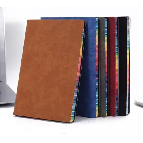 Colorful Edge A5 Agenda 2021 Undefined Notepad with the Rings for Records Old Fashioned Daily Planner